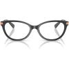 imageCOACH Womens Hc6245u Metal C Hardware Universal Fit Square Prescription Eyewear FramesTransparent Dark GreyDemo Lens