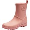imageCOACH Womens Ryder Rainboot Rain ShoePink Petal