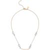 imageCOACH Womens Signature Pav C Strand Necklace