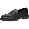 imageCoach Mens Casual Cooper Loafer with Signature Jacquard and Signature CoinBlack