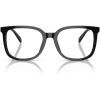 imageCoach Mens Hc6227u Universal Fit Square Prescription Eyewear FramesBlackDemo Lens