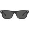 imageCoach Mens Hc8371u Universal Fit Square SunglassesBlackTransparent GreyGrey Solid