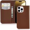 imageCoach Signature Canvas Two Piece Detachable Wallet Folio iPhone 15 Pro Case Compatible with Wireless Charging  Signature CharcoalHazelnut Wallet