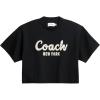 imageCoach Womens Cropped TShirtBlack