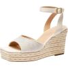 imageCoach Womens Espadrille Wedge PlatformChalk