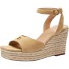 imageCoach Womens Espadrille Wedge PlatformCharcoal