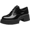 imageCoach Womens Lyla Platform Derby OxfordBlack