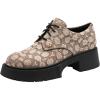 imageCoach Womens Lyla Platform Derby OxfordCocoaBlack