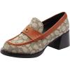 imageCoach Womens Natalie Signature Textile Jacquard LoaferCocoaBurnished Amber