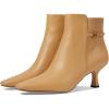 imageCoach Womens Rebecca Leather Bootie Ankle BootTan