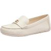 imageCoach Womens Sculpted C Leather Driver Loafer Chalk 5