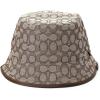 imageCoach Womens Signature C Jacquard Bucket HATBrown
