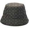 imageCoach Womens Signature C Jacquard Bucket HATCharcoal