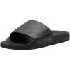 imageCoach Womens Udele Coated Canvas Slide SlipperCharcoalBlack