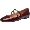 imageCoach Womens Winley Mary Jane FlatMerlot