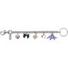 imageCoach womens Motif Chain Bag CharmLhMulti