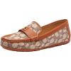 imageCoach womens Sculpted C Driver in Signature Textile JacquardCocoaBurnished Amber