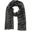 imageCoach womens Signature C Border StoleBlack