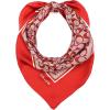 imageCoach womens Vintage Signature C Printed Silk SquareRuby