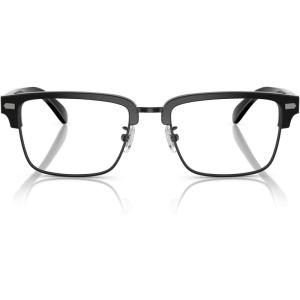 imageCOACH Mens Hc6253 Rivet Square Prescription Eyewear FramesBlackDemo Lens