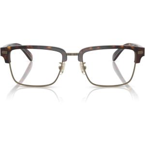 imageCOACH Mens Hc6253 Rivet Square Prescription Eyewear FramesDark TortoiseDemo Lens