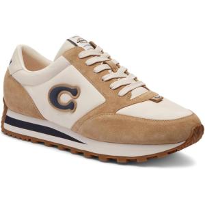 imageCOACH Mens Non Tech Athletic Runner Sneaker Color ChalkOat Size 11ChalkOat