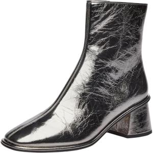imageCOACH Womens Gigi Bootie Uniform Dress ShoeAnthracite