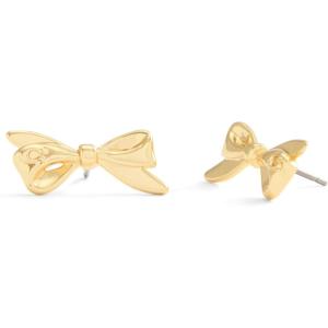 imageCOACH Womens Signature Bow Stud Earrings