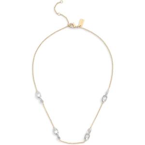 imageCOACH Womens Signature Pav C Strand Necklace