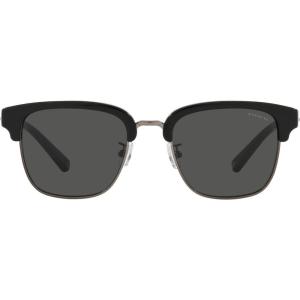 imageCoach HC8326 Sunglasses BlackGunmetalDark Grey Solid 52 mm