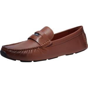 imageCoach Mens C Coin Leather Driver LoaferSaddle