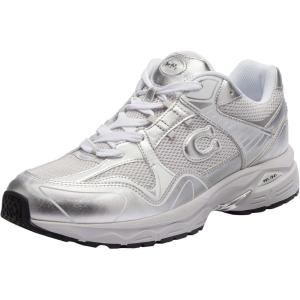 imageCoach Mens C301 Metallic SneakerOptical White