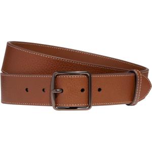 imageCoach Mens Harness Buckle Belt in VegetableTanned Leather 38mmSaddle