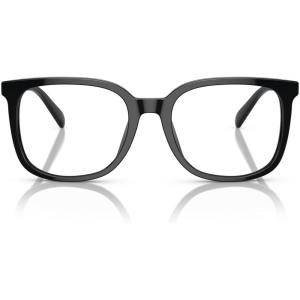 imageCoach Mens Hc6227u Universal Fit Square Prescription Eyewear FramesBlackDemo Lens