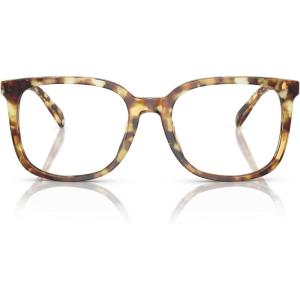 imageCoach Mens Hc6227u Universal Fit Square Prescription Eyewear FramesHoney TortoiseDemo Lens