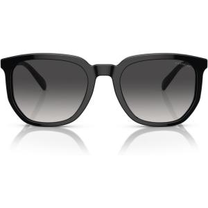 imageCoach Mens Hc8384u Universal Fit Square SunglassesBlackGrey Gradient
