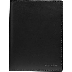 imageCoach Mens Passport Case in Refined Calf BlackBlack
