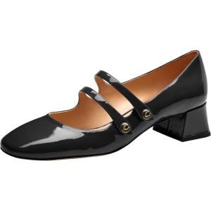 imageCoach Womens Angelina Mary Jane FlatBlack