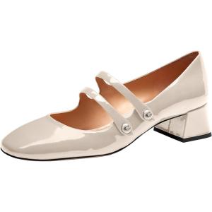 imageCoach Womens Angelina Mary Jane FlatBlush