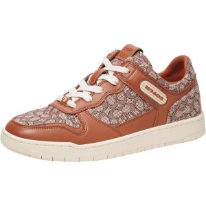 imageCoach Womens C201 Micro Signature JacquardCocoaBurnished Amber