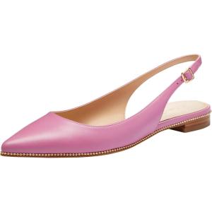 imageCoach Womens Claire Skimmer Ballet FlatCharcoalBlack