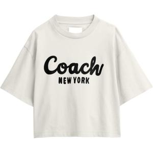 imageCoach Womens Cropped TShirtBeige