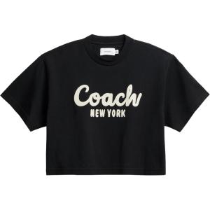 imageCoach Womens Cropped TShirtBlack