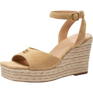 imageCoach Womens Espadrille Wedge PlatformCharcoal