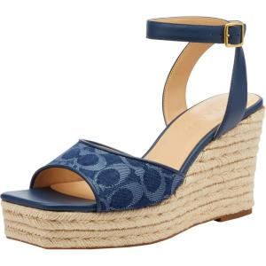 imageCoach Womens Espadrille Wedge PlatformDeep Blue