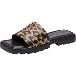 imageCoach Womens Florence Slide SandalLeopard
