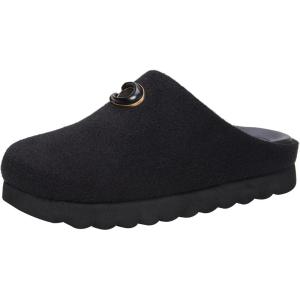imageCoach Womens Hadley Felt SlipperBlack