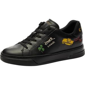 imageCoach Womens High Line Sneaker with Sketch PrintCharcoalBlack