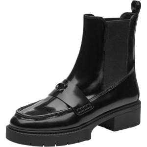 imageCoach Womens Louisa Bootie Uniform Dress ShoeBlack
