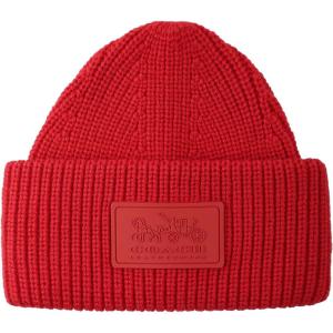 imageCoach Womens Patch BeanieSport Red
